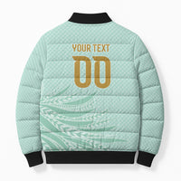 Custom France Coq Gaulois Heritage Bomber Puffer Jacket Allez les Bleus Aux Armes