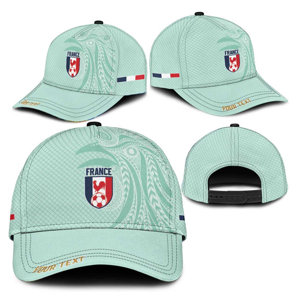 Personalized France Coq Gaulois Heritage Classic Cap Allez les Bleus Aux Armes