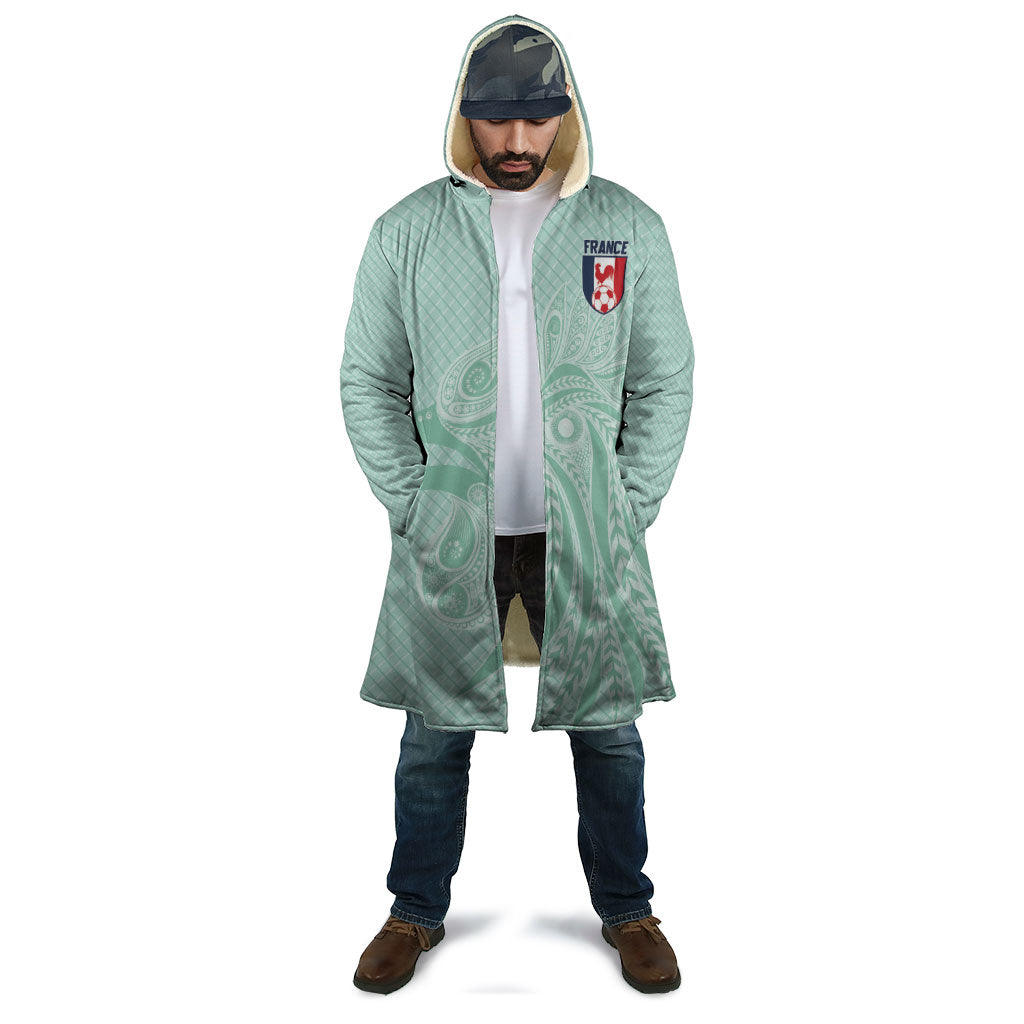 Custom France Coq Gaulois Heritage Cloak Allez les Bleus Aux Armes