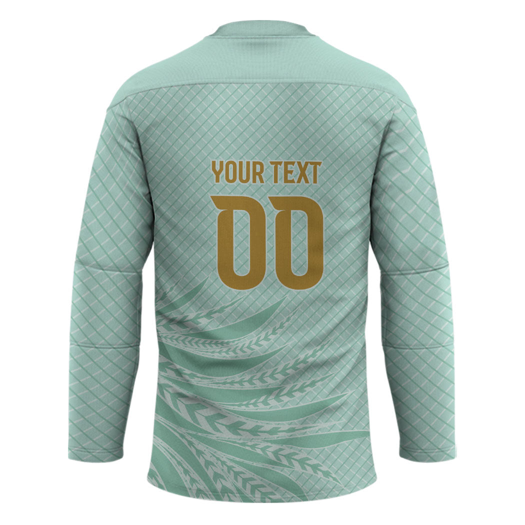 Custom France Coq Gaulois Heritage Hockey Jersey Allez les Bleus Aux Armes