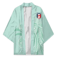 Custom France Coq Gaulois Heritage Kimono Allez les Bleus Aux Armes