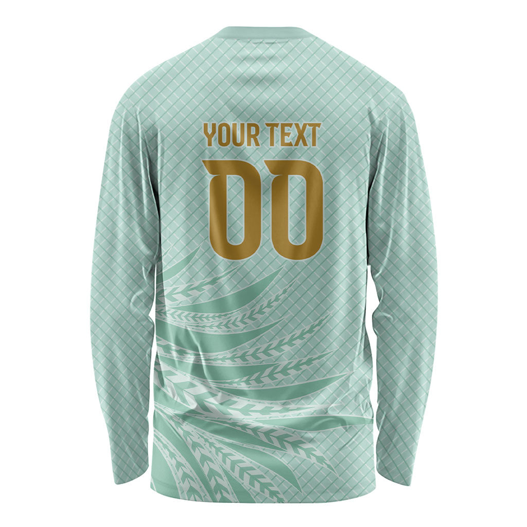 Custom France Coq Gaulois Heritage Long Sleeve Shirt Allez les Bleus Aux Armes