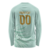 Custom France Coq Gaulois Heritage Long Sleeve Shirt Allez les Bleus Aux Armes