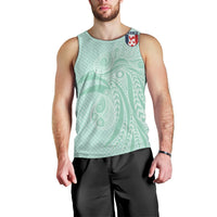 Custom France Coq Gaulois Heritage Men Tank Top Allez les Bleus Aux Armes