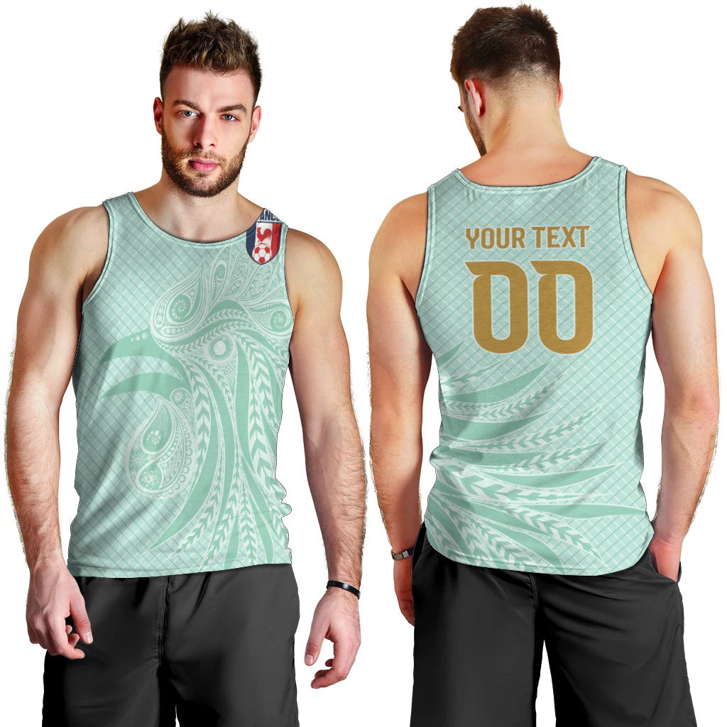 Custom France Coq Gaulois Heritage Men Tank Top Allez les Bleus Aux Armes