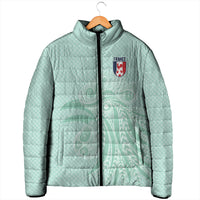 Custom France Coq Gaulois Heritage Padded Jacket Allez les Bleus Aux Armes