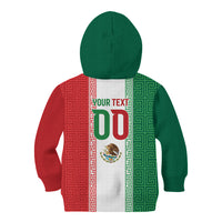 Custom Mexico Aztec Eagle Heritage Kid Hoodie iViva Mexico Canta y no llores