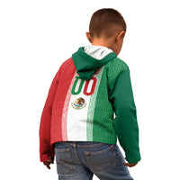 Custom Mexico Aztec Eagle Heritage Kid Hoodie iViva Mexico Canta y no llores