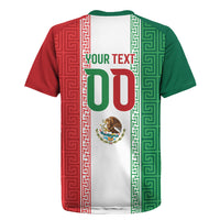 Custom Mexico Aztec Eagle Heritage Rugby Jersey iViva Mexico Canta y no llores