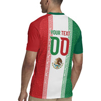 Custom Mexico Aztec Eagle Heritage Rugby Jersey iViva Mexico Canta y no llores