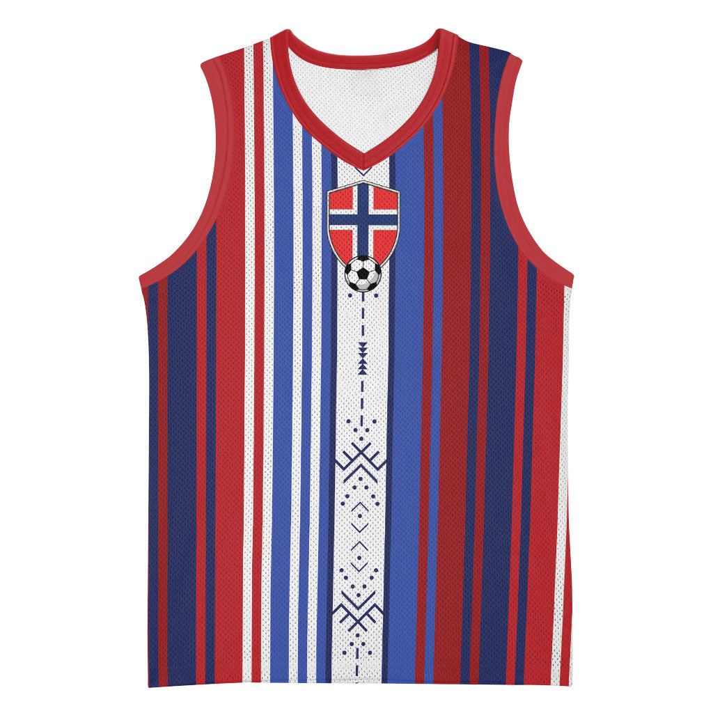 Custom Norway Nordic Heritage Basketball Jersey Retro Nordic Style Norwegian