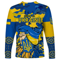 Ukraine Long Sleeve Shirt Glory To Ukraine 32nd Independence Anniversary - Wonder Print Shop