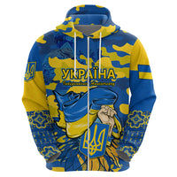 Personalised Ukraine Hoodie Glory To Ukraine 32nd Independence Anniversary - Wonder Print Shop