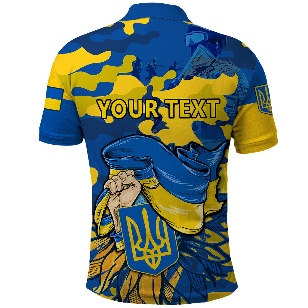 Personalised Ukraine Polo Shirt Glory To Ukraine 32nd Independence Anniversary - Wonder Print Shop