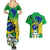 Brasil Couples Matching Summer Maxi Dress and Hawaiian Shirt Feliz Dia da Independencia LT9 - Wonder Print Shop
