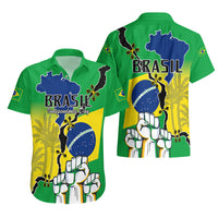 Brasil Hawaiian Shirt Feliz Dia da Independencia - Wonder Print Shop