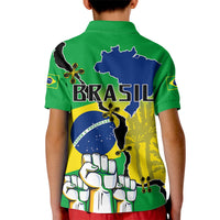 Brasil Kid Polo Shirt Feliz Dia da Independencia - Wonder Print Shop