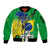 Brasil Sleeve Zip Bomber Jacket Feliz Dia da Independencia - Wonder Print Shop