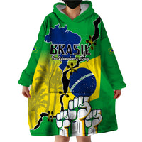Brasil Wearable Blanket Hoodie Feliz Dia da Independencia - Wonder Print Shop