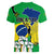 Brasil Women V Neck T Shirt Feliz Dia da Independencia - Wonder Print Shop