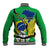 Personalised Brasil Baseball Jacket Feliz Dia da Independencia LT9 - Wonder Print Shop