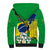 Personalised Brasil Sherpa Hoodie Feliz Dia da Independencia - Wonder Print Shop