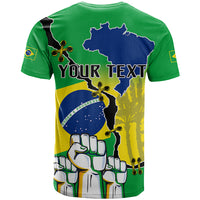 Personalised Brasil T Shirt Feliz Dia da Independencia - Wonder Print Shop