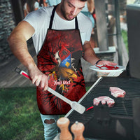 Personalized Kosova Albanian Roots Apron Kosova Albanian Eagle Flag - Wonder Print Shop
