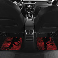 Personalized Kosova Albanian Roots Car Mats Kosova Albanian Eagle Flag - Wonder Print Shop