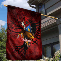 Personalized Kosova Albanian Roots Garden Flag Kosova Albanian Eagle Flag - Wonder Print Shop