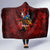 Personalized Kosova Albanian Roots Hooded Blanket Kosova Albanian Eagle Flag - Wonder Print Shop