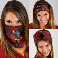 Kosova Albanian Roots Neck Gaiter Kosova Albanian Eagle Flag LT9