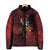 Personalized Kosova Albanian Roots Padded Jacket Kosova Albanian Eagle Flag - Wonder Print Shop