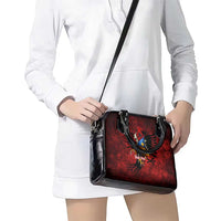 Personalized Kosova Albanian Roots Shoulder Handbag Kosova Albanian Eagle Flag - Wonder Print Shop