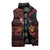 Personalized Kosova Albanian Roots Sleeveless Puffer Jacket Kosova Albanian Eagle Flag - Wonder Print Shop