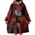 Personalized Kosova Albanian Roots Wearable Blanket Hoodie Kosova Albanian Eagle Flag - Wonder Print Shop