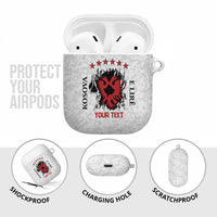 Personalized Kosova E Lire AirPods Case Kosova Albanian Flag - Wonder Print Shop