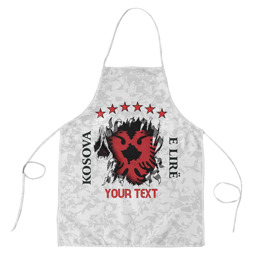 Personalized Kosova E Lire Apron Kosova Albanian Flag - Wonder Print Shop