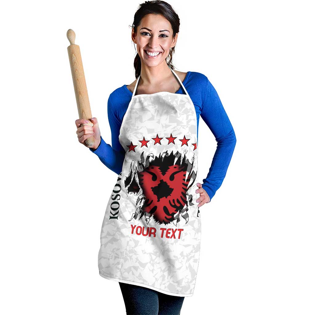 Personalized Kosova E Lire Apron Kosova Albanian Flag - Wonder Print Shop