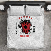 Personalized Kosova E Lire Bedding Set Kosova Albanian Flag - Wonder Print Shop