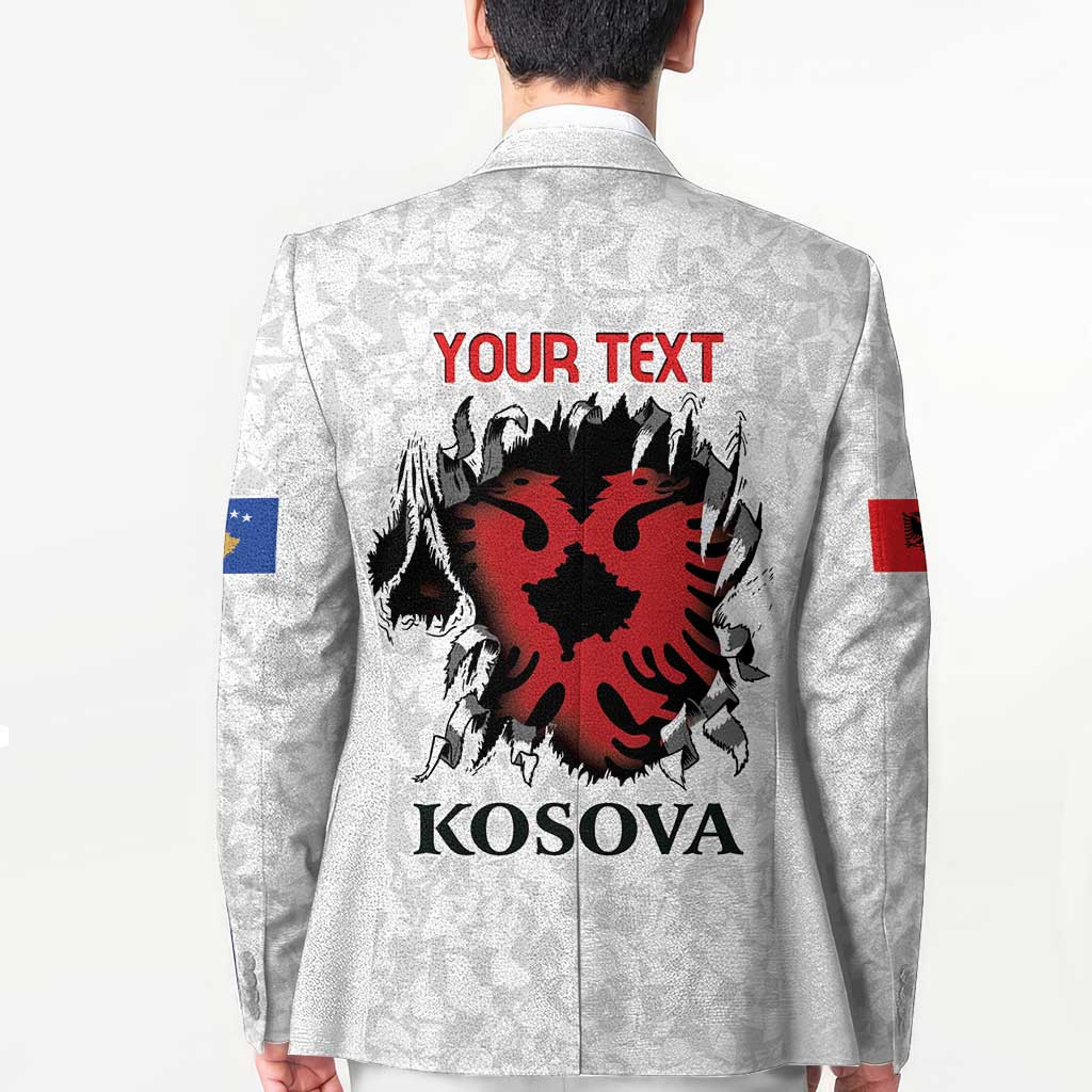 Personalized Kosova E Lire Blazer Kosova Albanian Flag - Wonder Print Shop
