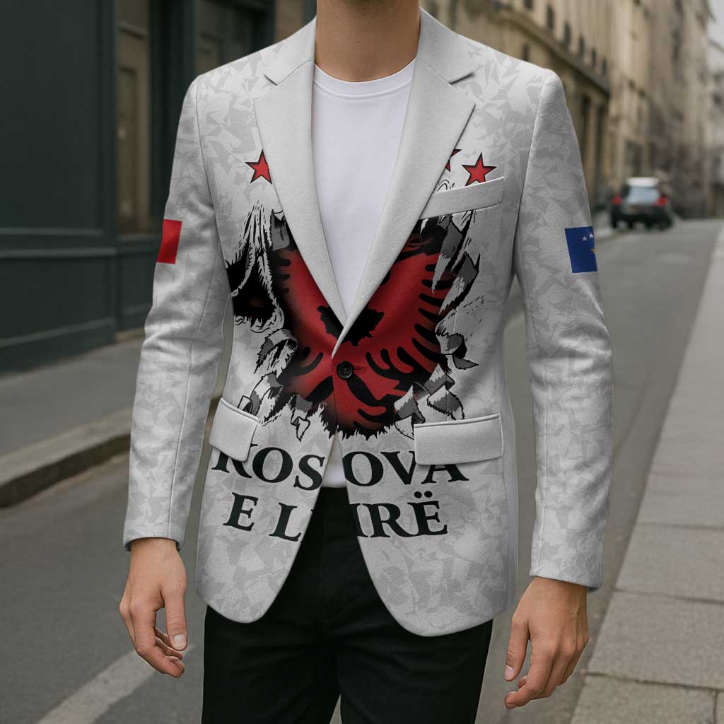 Personalized Kosova E Lire Blazer Kosova Albanian Flag - Wonder Print Shop