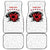 Personalized Kosova E Lire Car Mats Kosova Albanian Flag - Wonder Print Shop