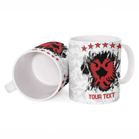 Personalized Kosova E Lire Ceramic Mug Kosova Albanian Flag - Wonder Print Shop