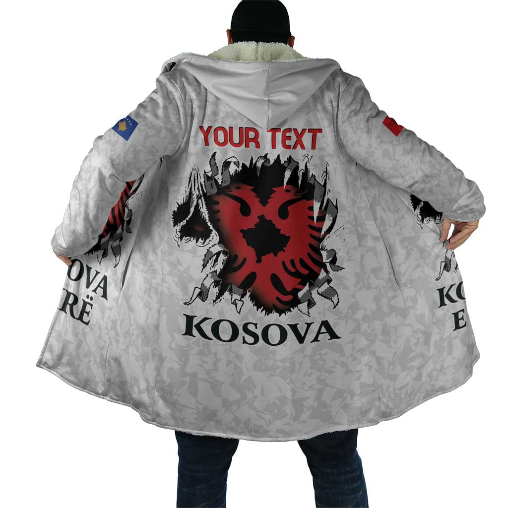 Personalized Kosova E Lire Cloak Kosova Albanian Flag - Wonder Print Shop