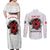 Personalized Kosova E Lire Couples Matching Off Shoulder Maxi Dress and Long Sleeve Button Shirt Kosova Albanian Flag - Wonder Print Shop