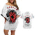 Personalized Kosova E Lire Couples Matching Off Shoulder Short Dress and Hawaiian Shirt Kosova Albanian Flag - Wonder Print Shop