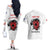 Personalized Kosova E Lire Couples Matching Off The Shoulder Long Sleeve Dress and Hawaiian Shirt Kosova Albanian Flag - Wonder Print Shop