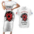 Personalized Kosova E Lire Couples Matching Short Sleeve Bodycon Dress and Hawaiian Shirt Kosova Albanian Flag - Wonder Print Shop