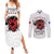 Personalized Kosova E Lire Couples Matching Summer Maxi Dress and Long Sleeve Button Shirt Kosova Albanian Flag - Wonder Print Shop